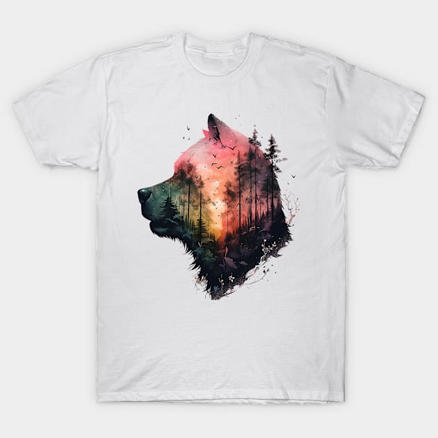 bear T-Shirt by dorapeterx